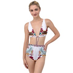 IM Fourth Dimension Colour 12 Tied Up Two Piece Swimsuit