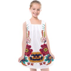 IM Fourth Dimension Colour 12 Kids  Cross Back Dress