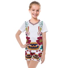 IM Fourth Dimension Colour 12 Kids  Mesh Tee and Shorts Set