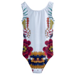 IM Fourth Dimension Colour 12 Kids  Cut-Out Back One Piece Swimsuit