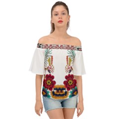 IM Fourth Dimension Colour 12 Off Shoulder Short Sleeve Top