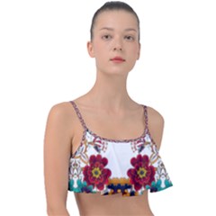 IM Fourth Dimension Colour 12 Frill Bikini Top