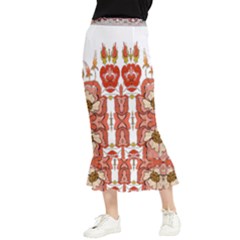 Im Fourth Dimension Colour 13 Maxi Fishtail Chiffon Skirt