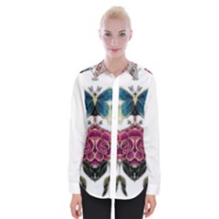 Im Fourth Dimension Colour 14 Womens Long Sleeve Shirt