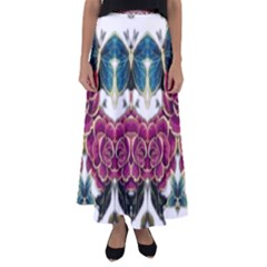 Im Fourth Dimension Colour 14 Flared Maxi Skirt by imanmulyana