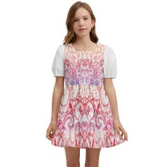 Im Fourth Dimension Colour 15 Kids  Short Sleeve Dolly Dress