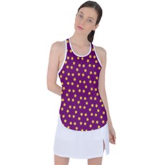 Stars,yellow Purple Racer Back Mesh Tank Top by nate14shop