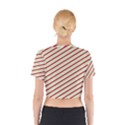 Stripes Cotton Crop Top View2