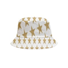 Gold Stars Inside Out Bucket Hat (kids)