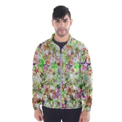 Background-christmas-star-advent- Men s Windbreaker