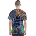 Color-background-structure-lines- Men s Sport Mesh Tee View2