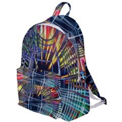 Color-background-structure-lines- The Plain Backpack