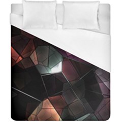 Crystals Background Designluxury Duvet Cover (california King Size) by Jancukart