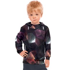 Crystals Background Designluxury Kids  Hooded Pullover