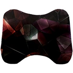 Crystals Background Designluxury Head Support Cushion