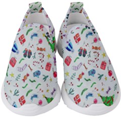 Wallpaper Special Christmas Kids  Slip On Sneakers