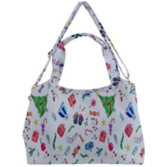 Wallpaper Special Christmas Double Compartment Shoulder Bag