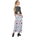 Wallpaper Special Christmas Velour Split Maxi Skirt View2