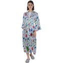 Wallpaper Special Christmas Maxi Satin Kimono View1