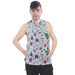 Wallpaper Special Christmas Men s Sleeveless Hoodie