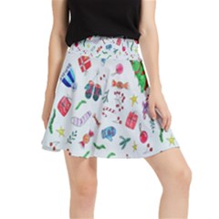 Wallpaper Special Christmas Waistband Skirt