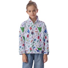 Wallpaper Special Christmas Kids  Half Zip Hoodie