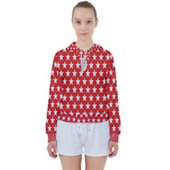 White Star Women s Tie Up Sweat