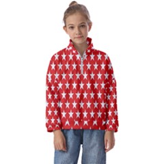 White Star Kids  Half Zip Hoodie by nate14shop