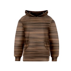 Texture Wood,dark Kids  Pullover Hoodie