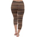 Texture Wood,dark Capri Winter Leggings  View4