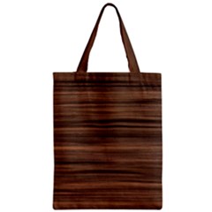 Texture Wood,dark Zipper Classic Tote Bag by nate14shop