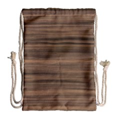 Texture Wood,dark Drawstring Bag (large) by nate14shop