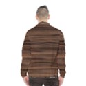 Texture Wood,dark Men s Windbreaker View2