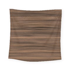 Texture Wood,dark Square Tapestry (small)