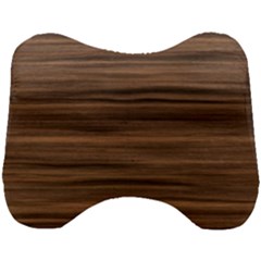 Texture Wood,dark Head Support Cushion by nate14shop