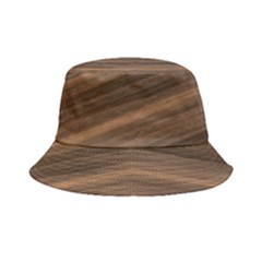 Texture Wood,dark Bucket Hat by nate14shop