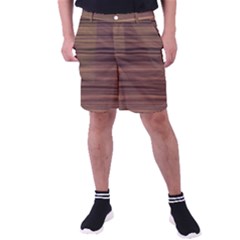 Texture Wood,dark Men s Pocket Shorts by nate14shop