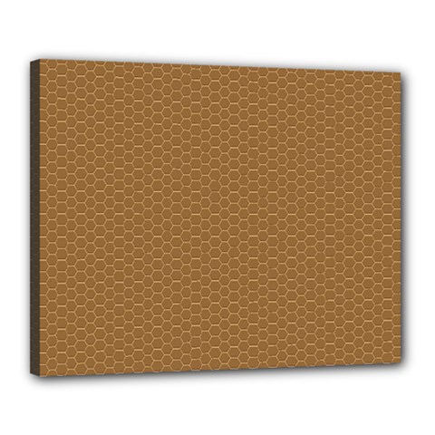 Template-wood Design Canvas 20  X 16  (stretched) by nateshop