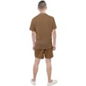 Template-wood Design Men s Mesh Tee and Shorts Set View2