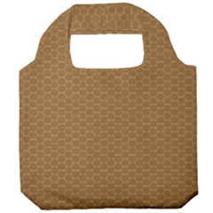 Template-wood Design Foldable Grocery Recycle Bag