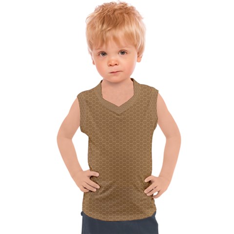 Template-wood Design Kids  Sport Tank Top by nateshop