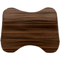 Texture Wood,dark Head Support Cushion by nateshop