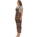 Texture Wood,dark Women s Pinafore Overalls Jumpsuit View2