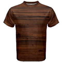 Texture-dark Wood Men s Cotton Tee by nateshop