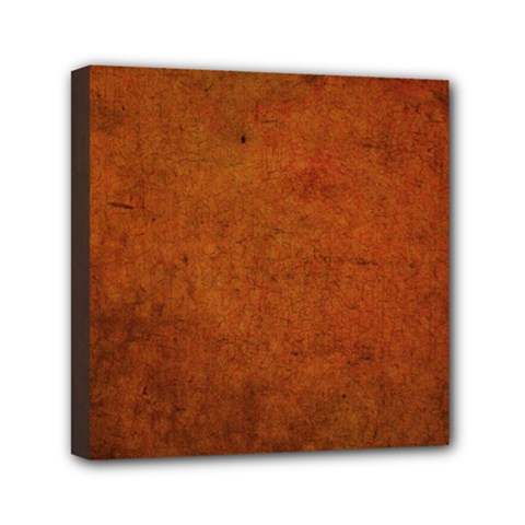 Brown Mini Canvas 6  X 6  (stretched) by nateshop