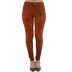 Brown Lightweight Velour Leggings by nateshop