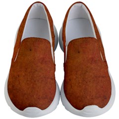 Brown Kids Lightweight Slip Ons by nateshop