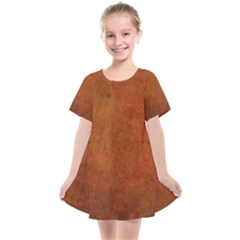 Brown Kids  Smock Dress