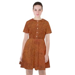 Brown Sailor Dress