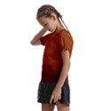 Brown Kids  Frill Chiffon Blouse View2